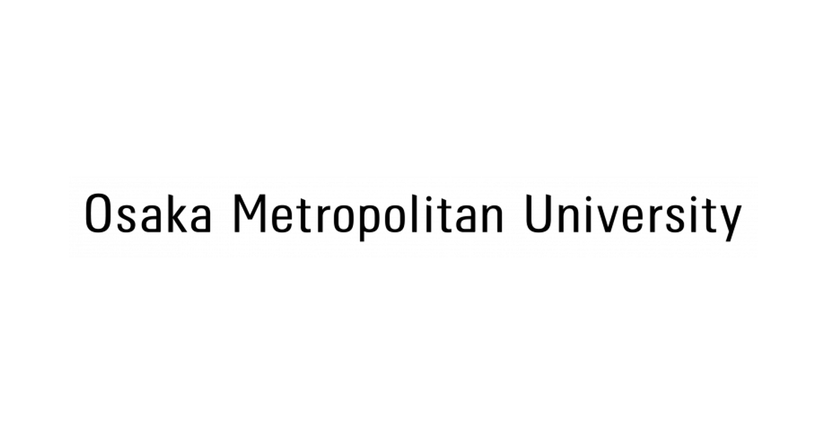 大阪公立大学の公式英語ロゴタイプ「Osaka Metropolitan University」。